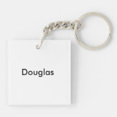 1年の卒業上限のクラスパーソナライズされた キーホルダー (裏面)