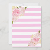 1年の招待状 招待状 (裏面)