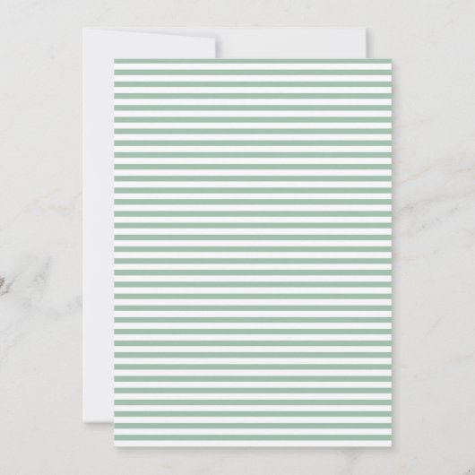 1年の最も大切な時間の最初の誕生日 招待状 (裏面)