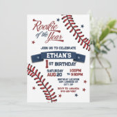 1年の最初の誕生日の招待状のルーキー 招待状 (スタンド正面)