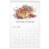 1年の焼きインスピレーション カレンダー (1月 2026)