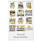 1年の美しい動機 カレンダー (カバー)