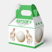 1年も下がってゴルフだ!誕生日パーティー フェイバーボックス (正面サイド)