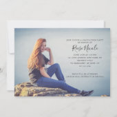 1年パノラはっきりしたム卒業記念パーティー発表 招待状 (裏面)