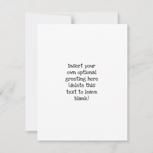 1年パーソナライズされたの地味オウムアニバーサリーカード (裏面)