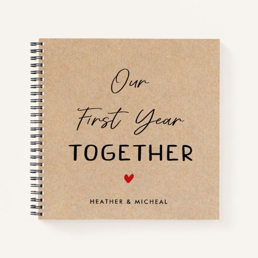 1年パーソナライズされた目を一緒に ノートブック (正面)