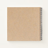 1年パーソナライズされた目を一緒に ノートブック (裏面)