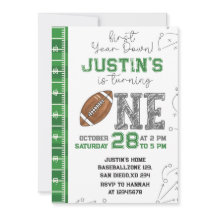 1年下り誕生日招待状1年目ダウ