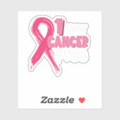 1年乳がんフリーピンク乳がんSurvi シール (シート)