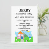 1年今日最初の誕生日 |招待状 セーブザデート (スタンド正面)