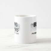 1年勤続年報ニュース社員 コーヒーマグカップ (中央)