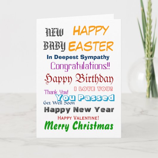 1年数々の1回送る シーズンカード (正面)