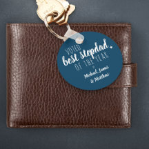 1年最高のの義父に投票…青キーチェーン