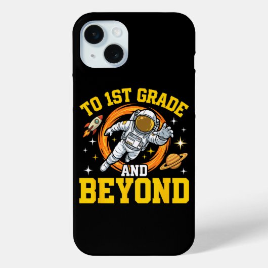 1年生から初級まで 宇航士 学生 Case-Mate iPhoneケース (裏面)