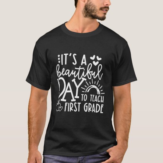1年生から1年生までの教え美しい先生 Tシャツ (正面)