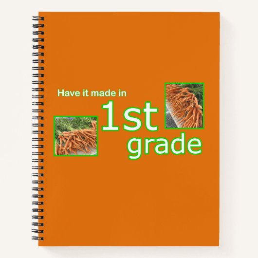 1年生で作る ノートブック (正面)