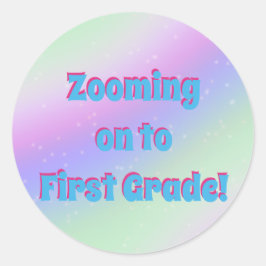 1年生にズーム！ ラウンドシール