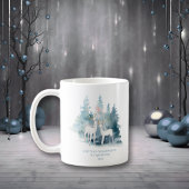 1年生のおじいちゃん森の鹿 コーヒーマグカップ