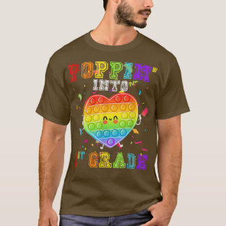 1年生のおもちゃ初めにかわいいポップピン Tシャツ