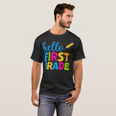 1年生のクラスへようこそ 1年生の新学期 Tシャツ (正面フル)