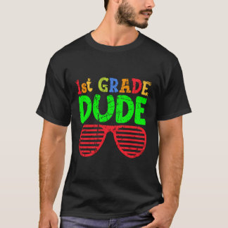 1年生のダード学期に戻る学術先生Stu Tシャツ