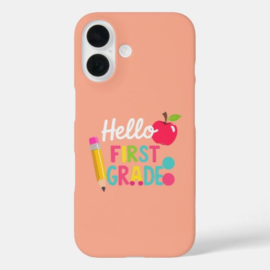 1年生のチーム こんにちは 小学校1年生の準備 Case-Mate iPhoneケース (裏面)