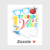 1年生のバイブのみ新学期かわいいキッズスタッド シール (シート)