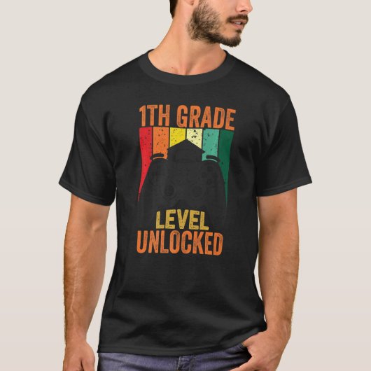 1年生のバックトゥスクール・スクワッド 小学1年生 Tシャツ (正面)