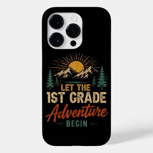 1年生の冒険が始まる Case-Mate iPhoneケース (裏面)