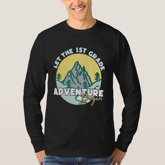 1年生の冒険を始める先生 Tシャツ (正面)