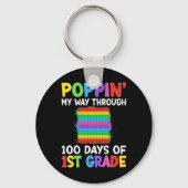1年生の学生の100日を通る私の道をポップ キーホルダー (正面)