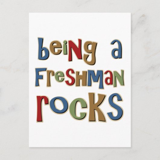 1年生の岩である ポストカード (正面)