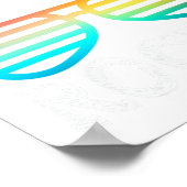 1年生の岩石1年生の分隊新学期T ポスター (角)
