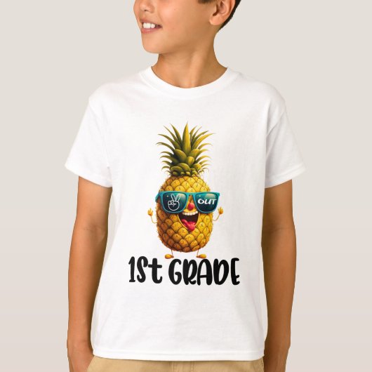 1年生の平和の日1年生の卒業おもしろい者 Tシャツ (正面)