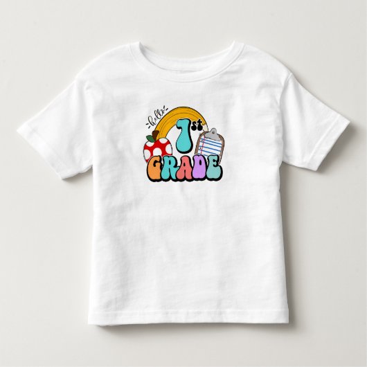 1年生の幼児Tシャツ トドラーTシャツ (正面)