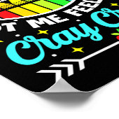 1年生の得Crayの100感じ日 ポスター (角)