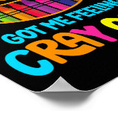 1年生の得Cray Teaの100感じ日 ポスター (角)