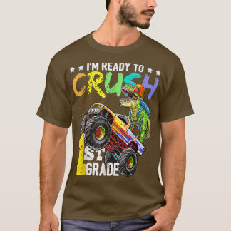 1年生の恐竜をシュオに戻す準備ができている Tシャツ