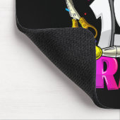 1年生の新学期・アート・キを倒す準備ができている マウスパッド (コーナー)