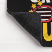 1年生の男の子の最初の日の学生K マウスパッド (コーナー)