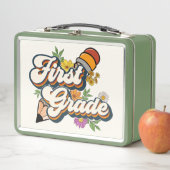 1年生の花と鉛筆 メタルランチボックス (インサイチュ)