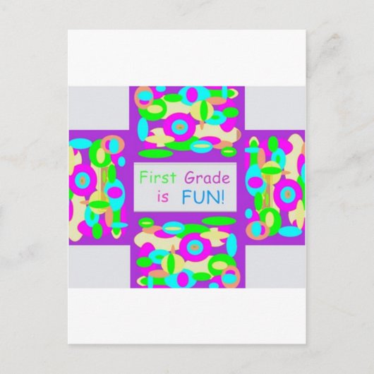 1年生の製品 ポストカード (正面)