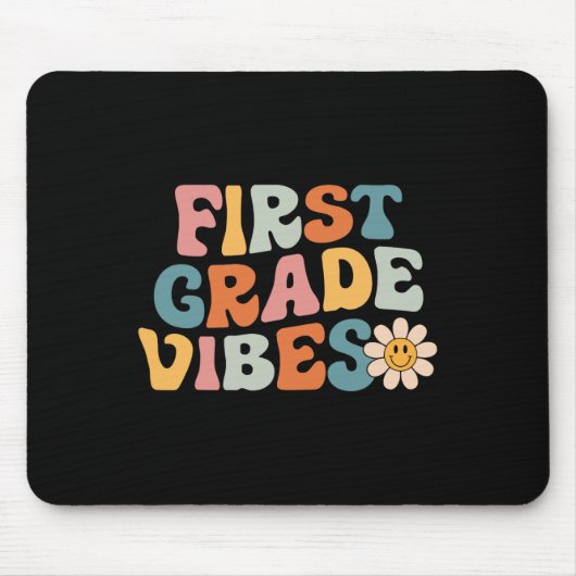 1年生の雰囲気–1年生チームレトロ1日目 マウスパッド (正面)