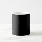 1年生をぶっちぎるぜ!学校用Ckビデオゲーム コーヒーマグカップ (中央)