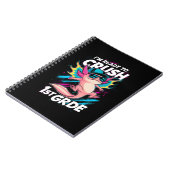 1年生アクソロトルバックスクールを潰す準備ができている ノートブック (左側)