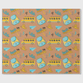 1年生シームレスラッピング紙 ラッピングペーパー (フラット)