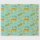 1年生シームレスラッピング紙 ラッピングペーパー (フラット)