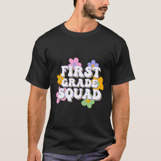 1年生スクワッドチーム新学期先生スチューデ Tシャツ