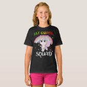 1年生スクワッド第3先生学生チームUnicorn Tシャツ (正面フル)