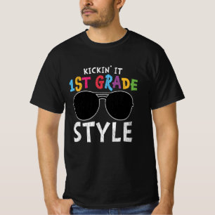 1年生スタイルの学校初日ギフト Tシャツ